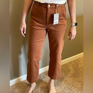 Straight leg everlane pants